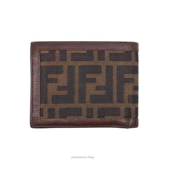 🔴 Fendi Bifold Wallet - FF Zucca - Picture 3 of 9